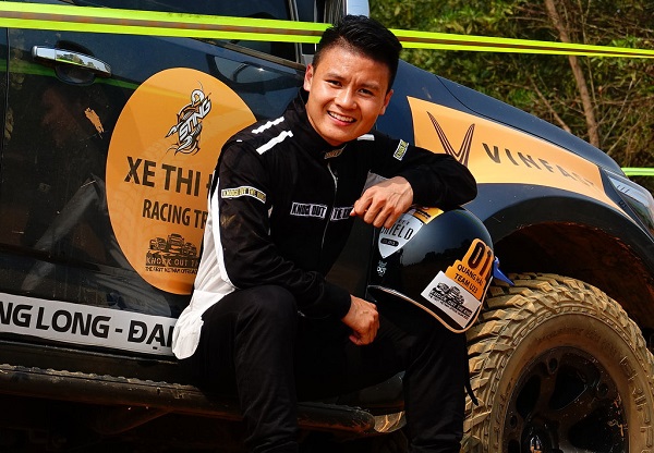 U23 Quang Hải bất ngờ tham gia giải đua xe địa hình thể thức đối kháng mùa giải đầu tiên tại Việt Nam