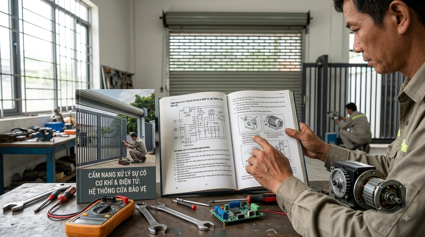 Cẩm Nang Xử Lý Các Sự Cố Cơ Khí Và Điện Tử Thường Gặp Ở Hệ Thống Cửa Bảo Vệ