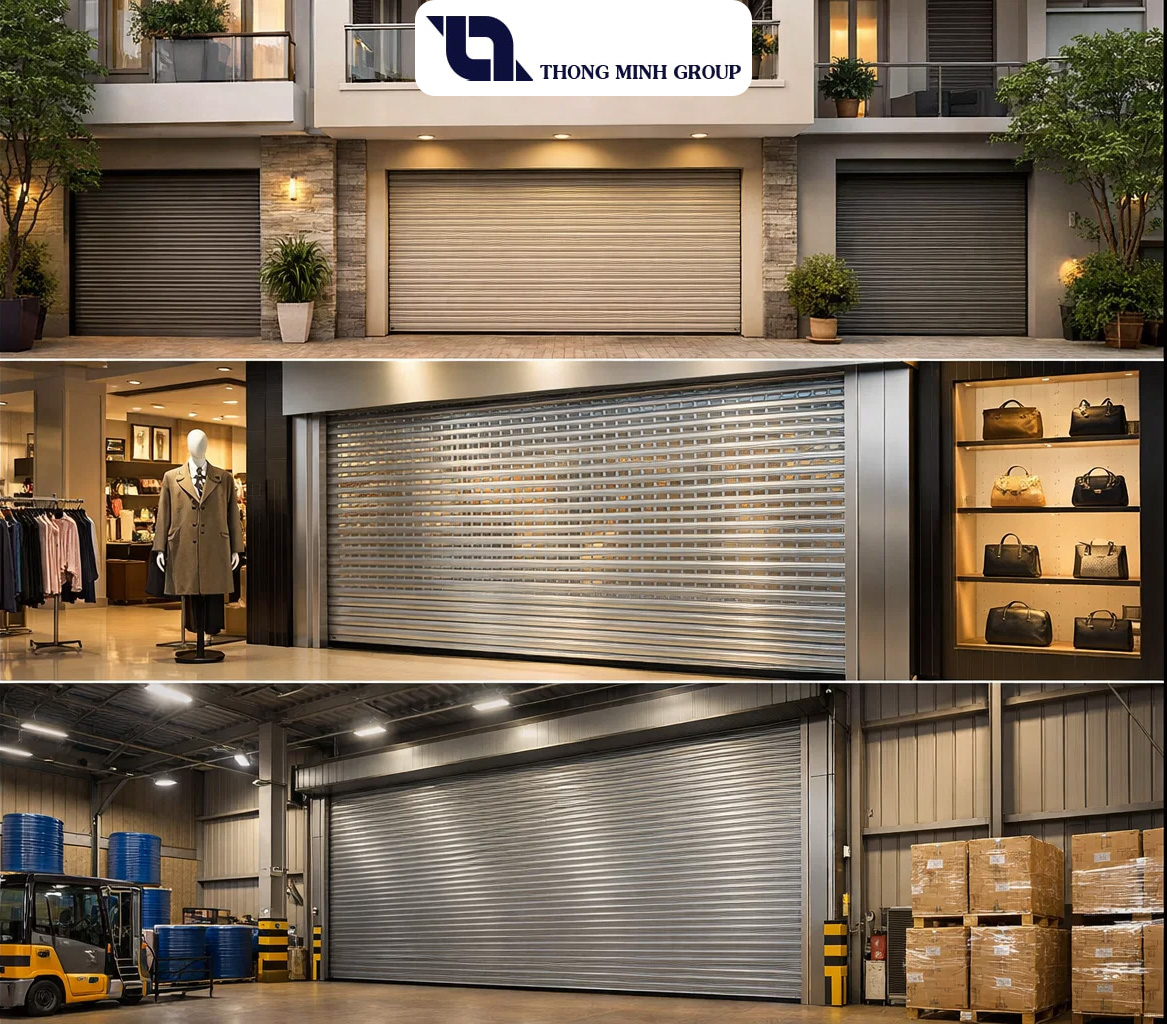 Bảng giá cửa cuốn theo từng nhu cầu
