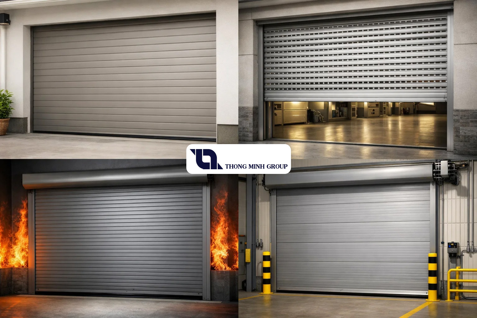 Báo giá chi tiết từng loại cửa cuốn