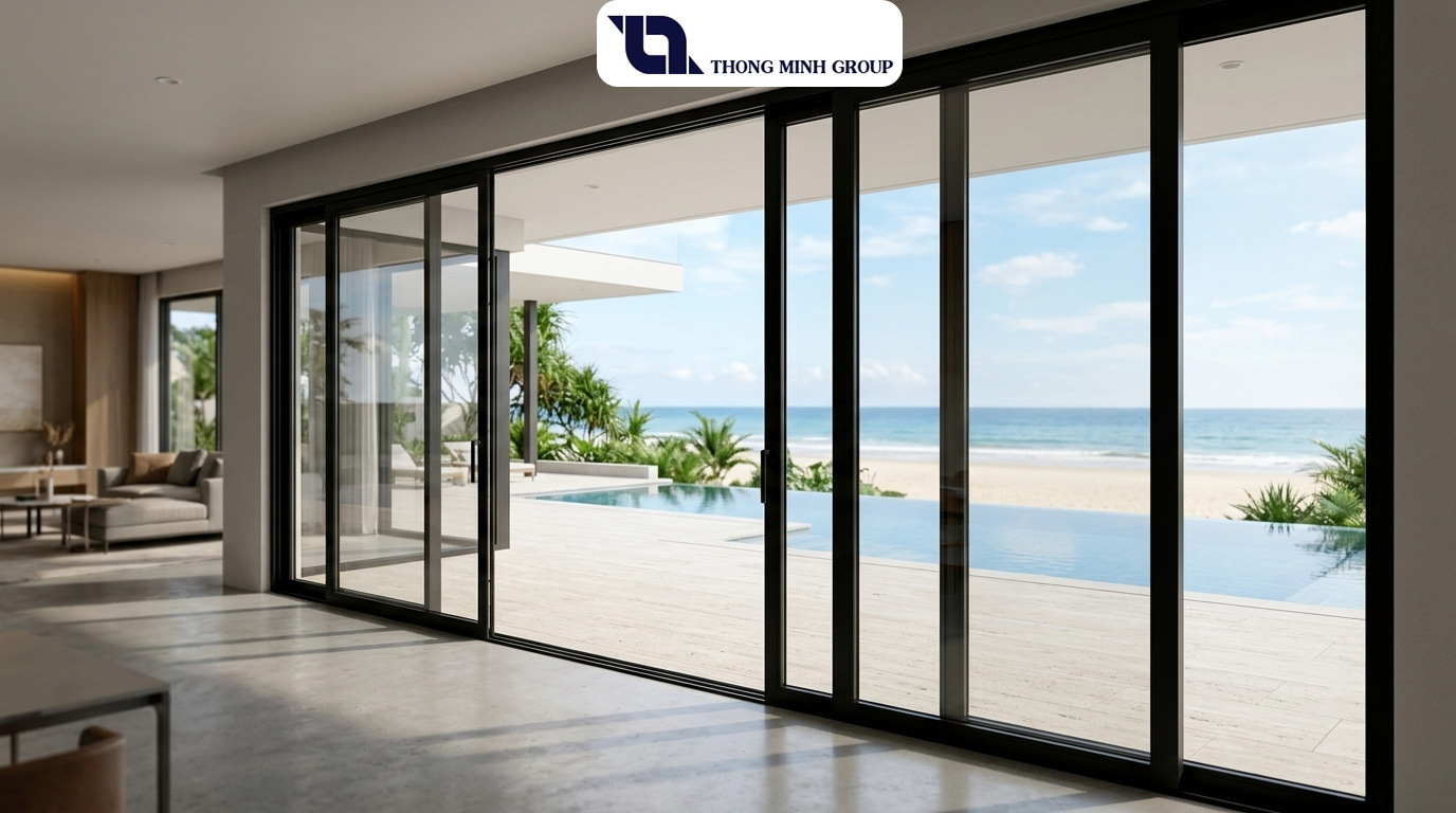 Báo giá cửa nhôm kính cao cấp 2026: Giải pháp đầu tư tối ưu cho công trình hiện đại