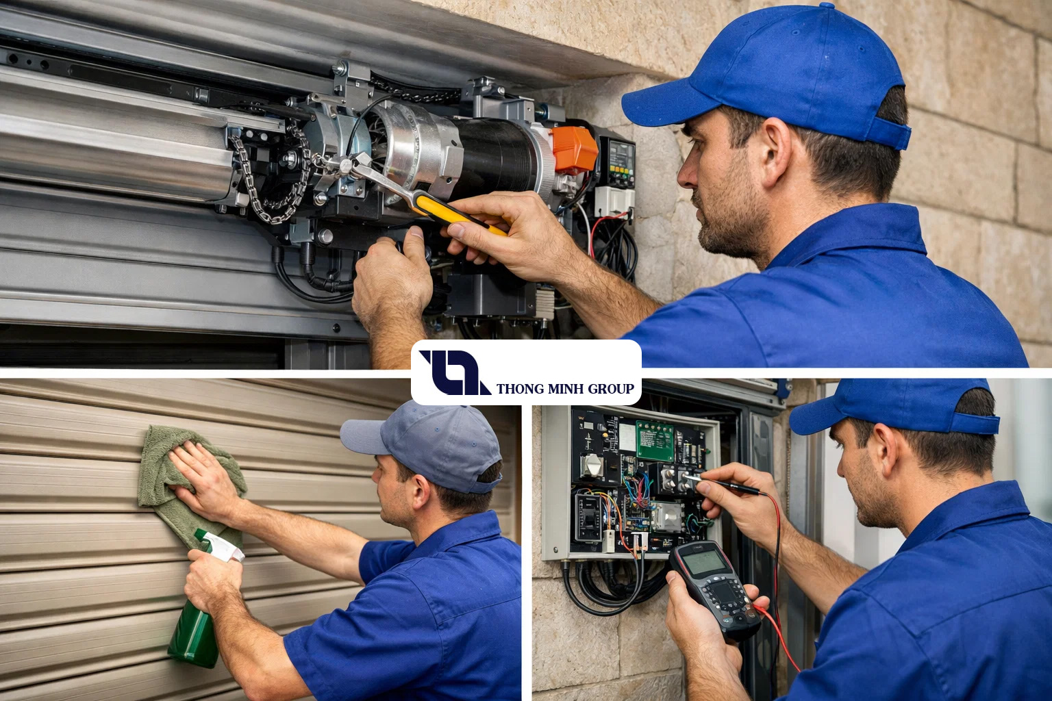 Bảo trì cửa cuốn sau khi lắp đặt