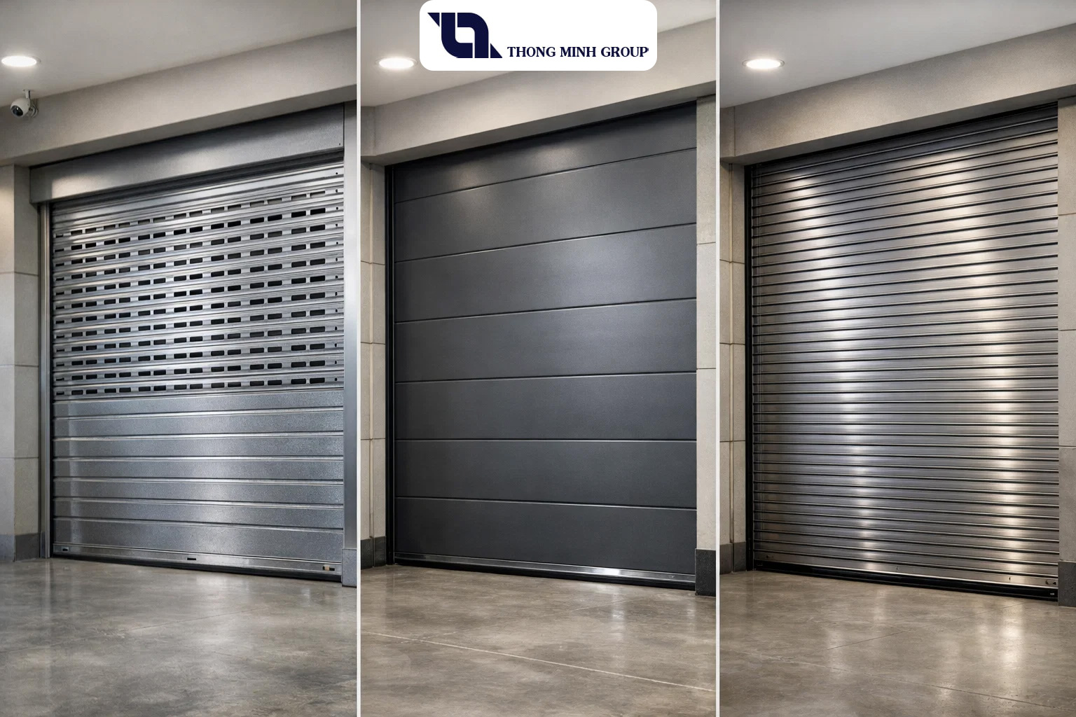 Các loại cửa cuốn chống trộm phổ biến