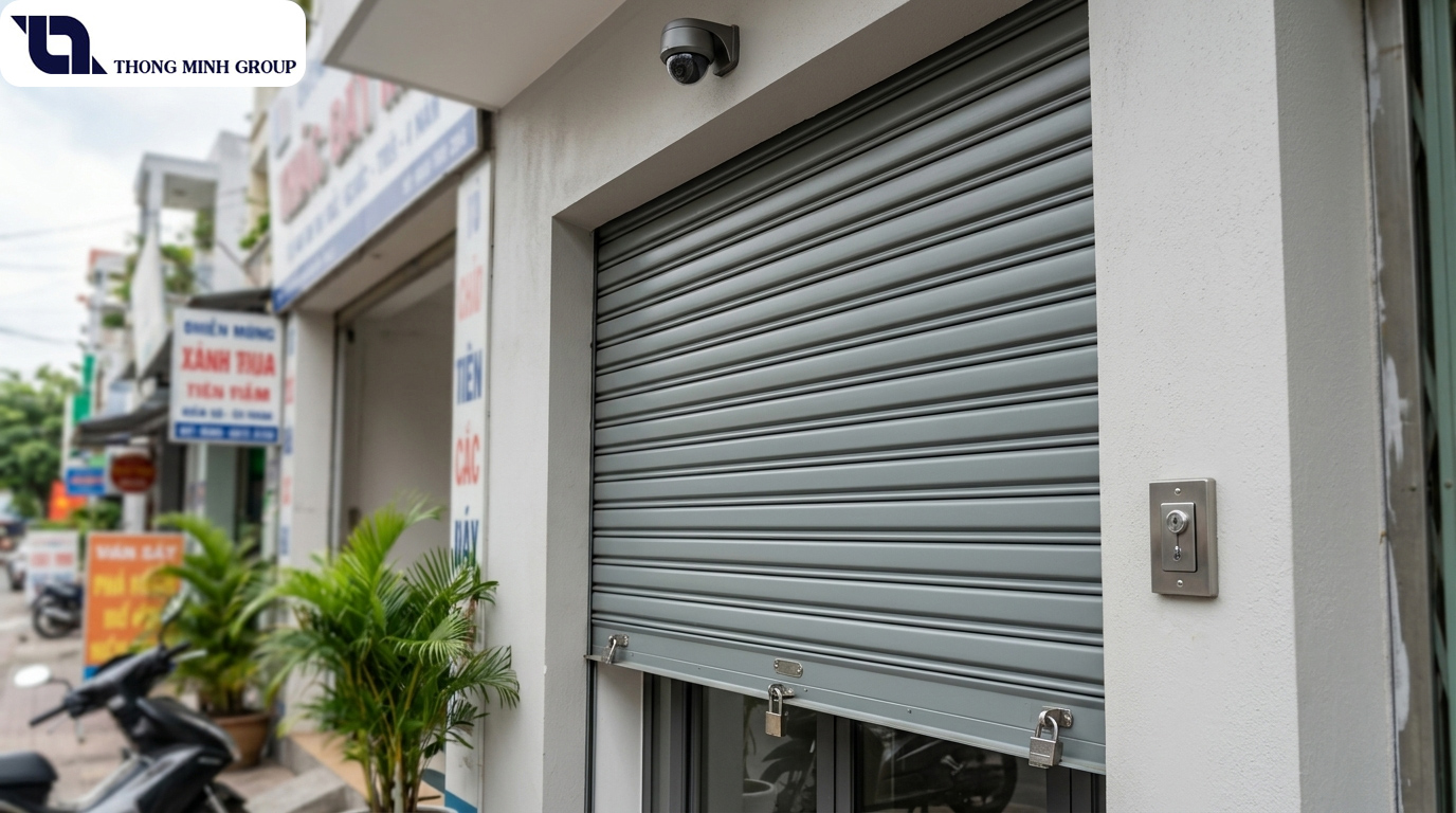 Cửa Cuốn Chất Lượng Cao Và Tiêu Chẩn Chọn Lựa Giải Pháp Bảo Vệ An Ninh Mặt Tiền