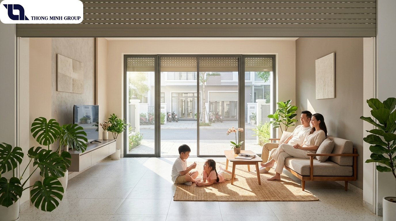 Giải pháp phối hợp không gian hai lớp tối ưu ánh sáng tự nhiên và tiếng ồn
