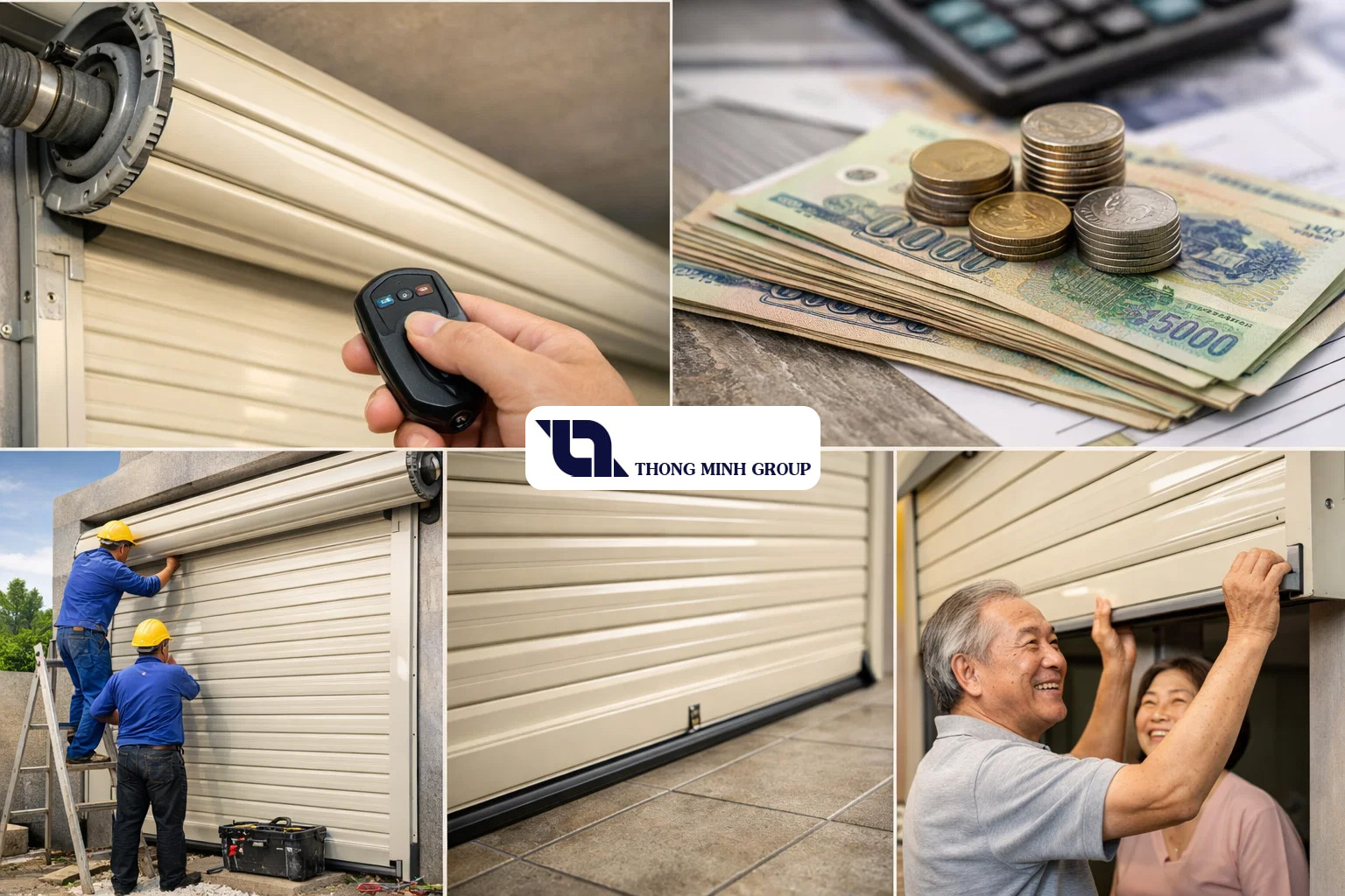Ưu điểm nổi bật của cửa cuốn tấm liền