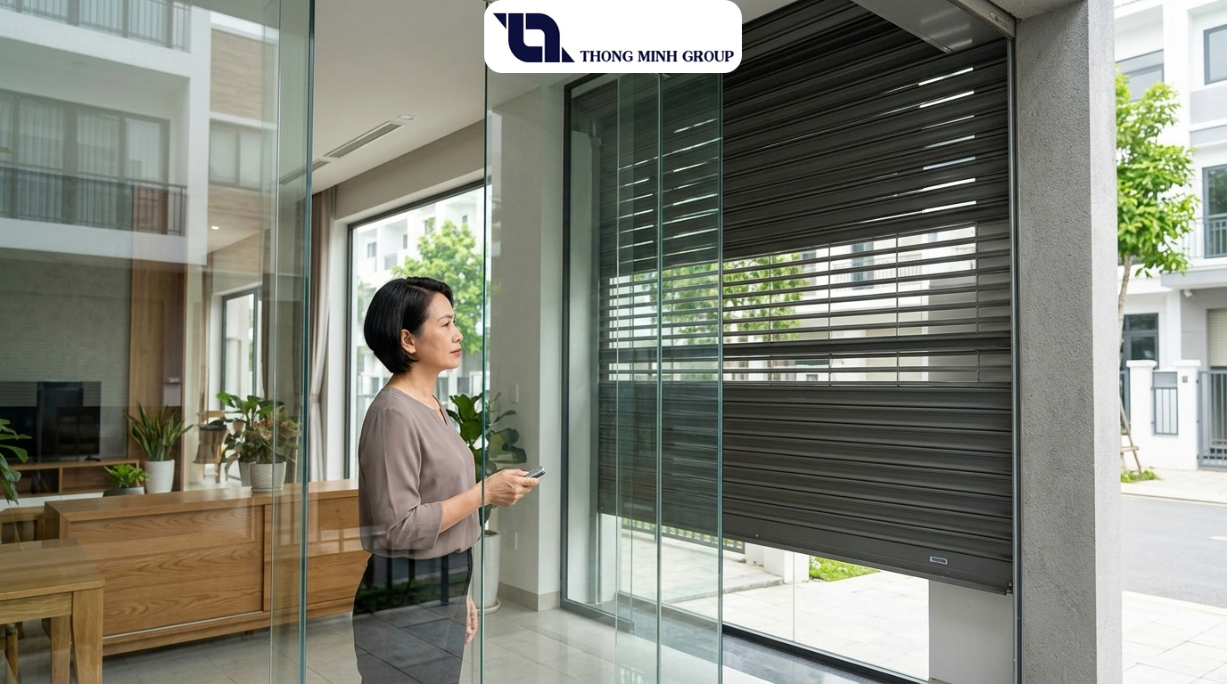 Xu hướng phối hợp mặt tiền kính cùng các giải pháp an ninh tự động
