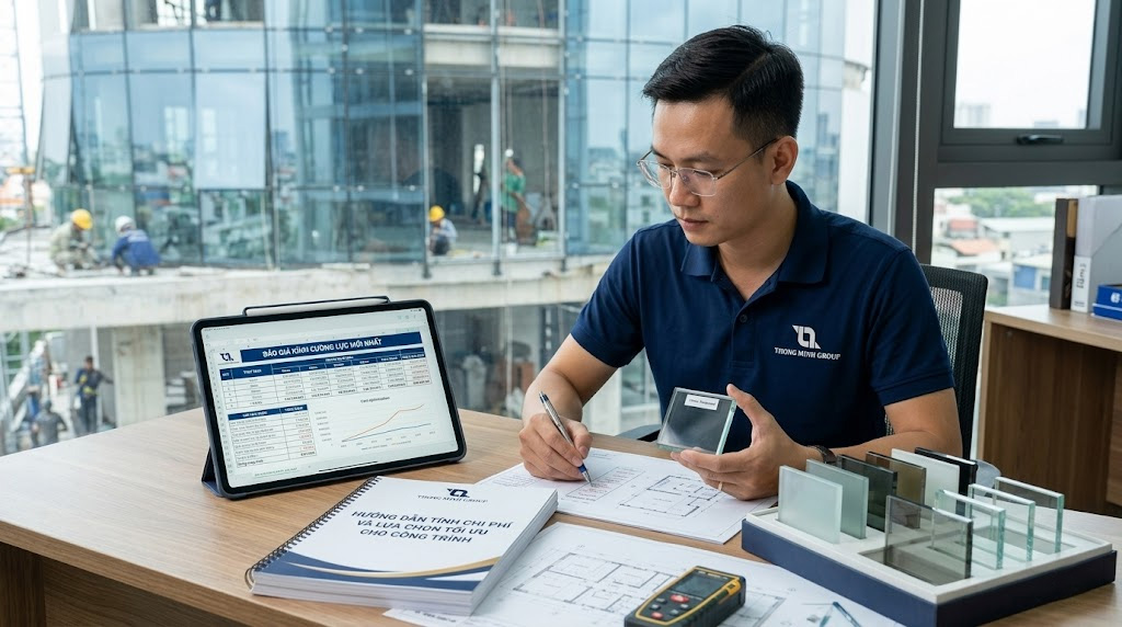 Báo Giá Kính Cường Lực Mới Nhất: Hướng Dẫn Tính Chi Phí Và Lựa Chọn Tối Ưu Cho Công Trình