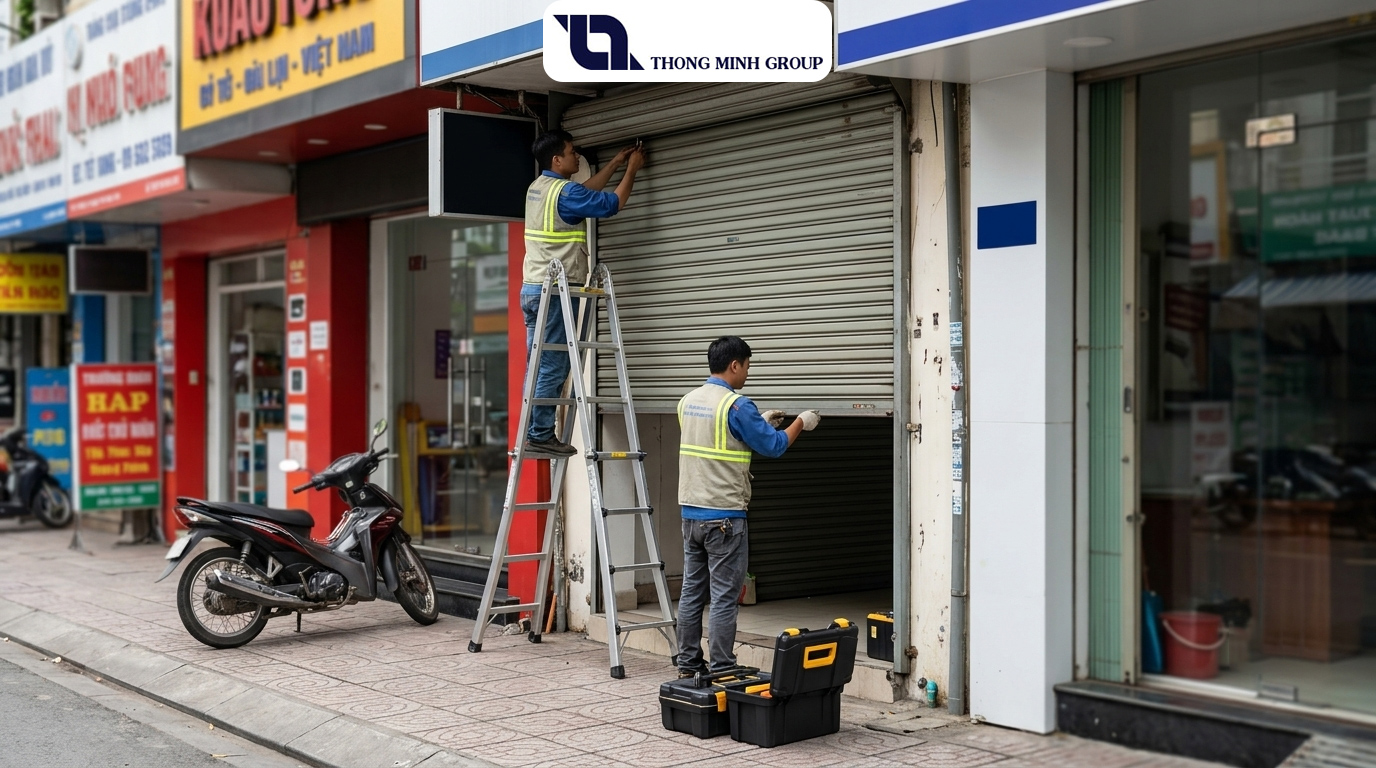 Cẩm Nang Dịch Vụ Sua Cua Cuon Chuyên Nghiệp: Khắc Phục Sự Cố Khẩn Cấp Và Bảo Vệ Mặt Tiền