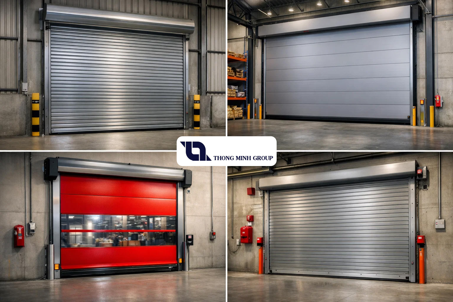 Cửa cuốn kho hàng – Giải pháp bảo vệ và tối ưu vận hành cho nhà kho hiện đại