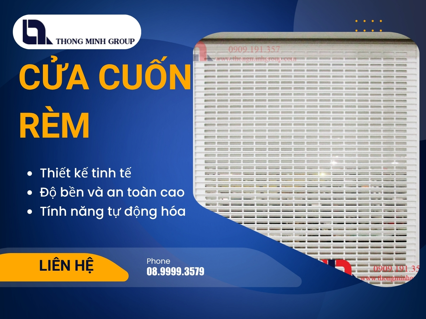 Cửa cuốn rèm – Giải pháp hiện đại mang đến không gian tiện nghi và an toàn