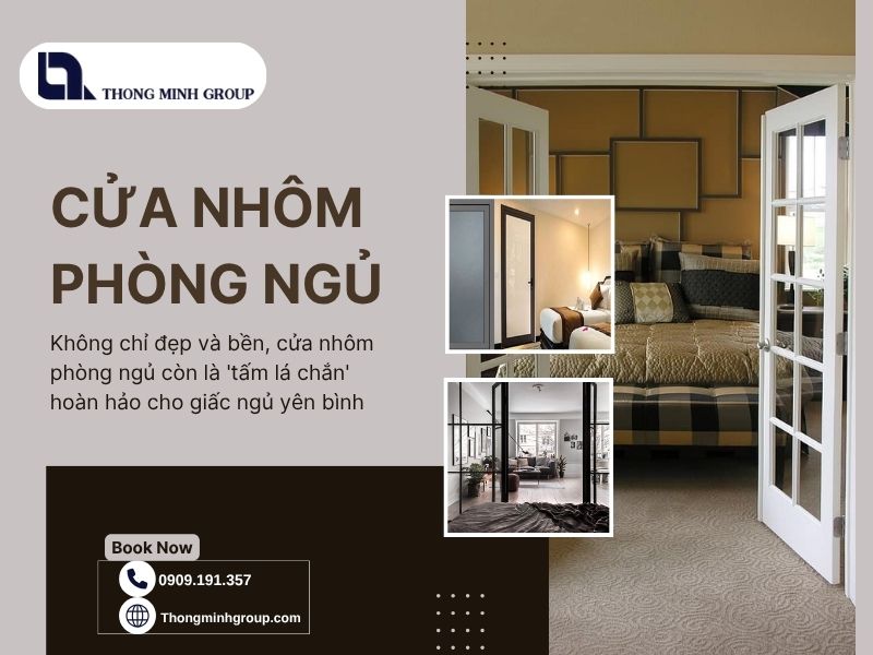 Cửa nhôm phòng ngủ có thật sự cách âm như bạn nghĩ?