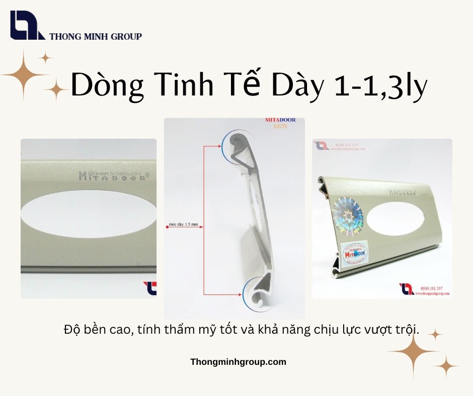 Dòng Tinh Tế Dày 1-1,3ly Có Thật Sự Bền Như Quảng Cáo?