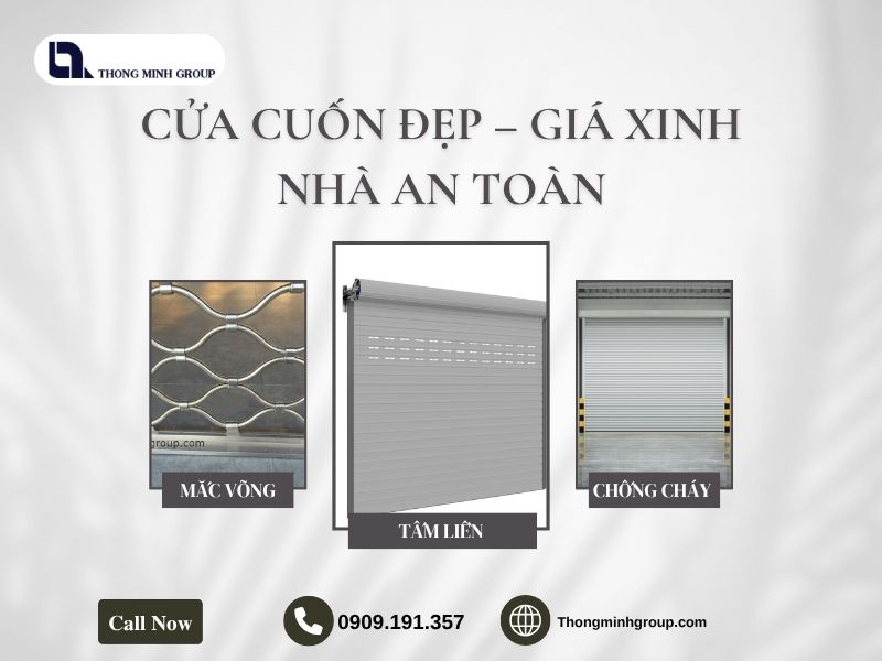 Giá cửa cuốn phụ thuộc vào những yếu tố nào?