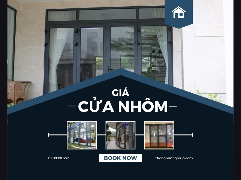 Giá cửa nhôm hiện nay cập nhật mới nhất