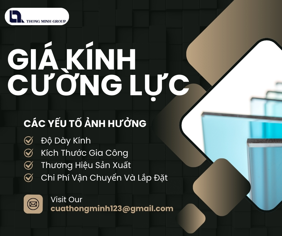 Giá Kính Cường Lực Mới Nhất 2025
