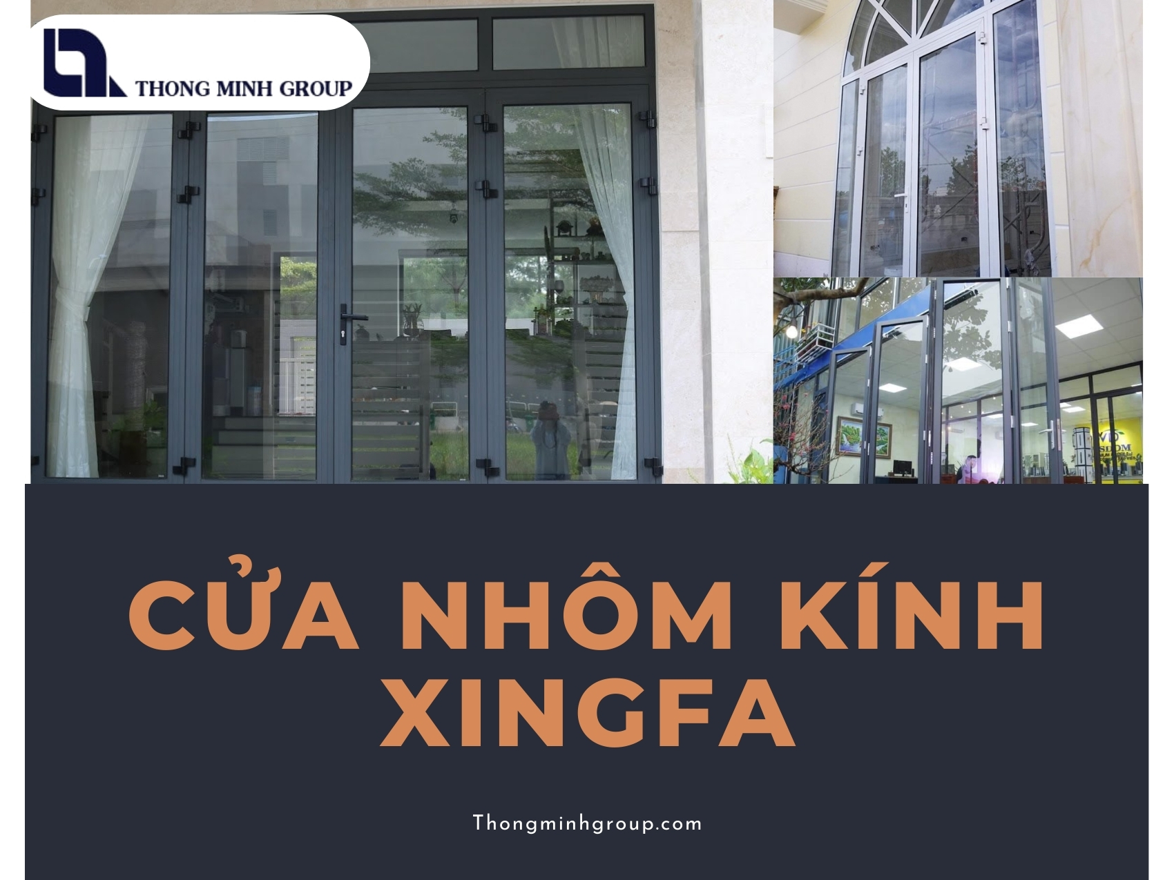 Giải pháp hiện đại cho công trình với cửa nhôm kính Xingfa