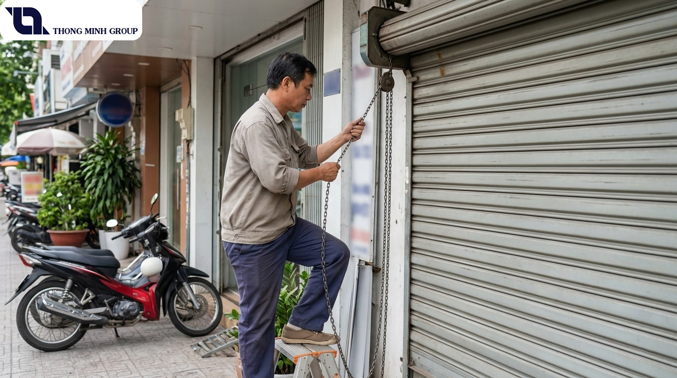 Giải Pháp Thiết Lập Hệ Thống Mở Khẩn Cấp Và An Toàn Phòng Cháy Cho Cửa Mặt Tiền