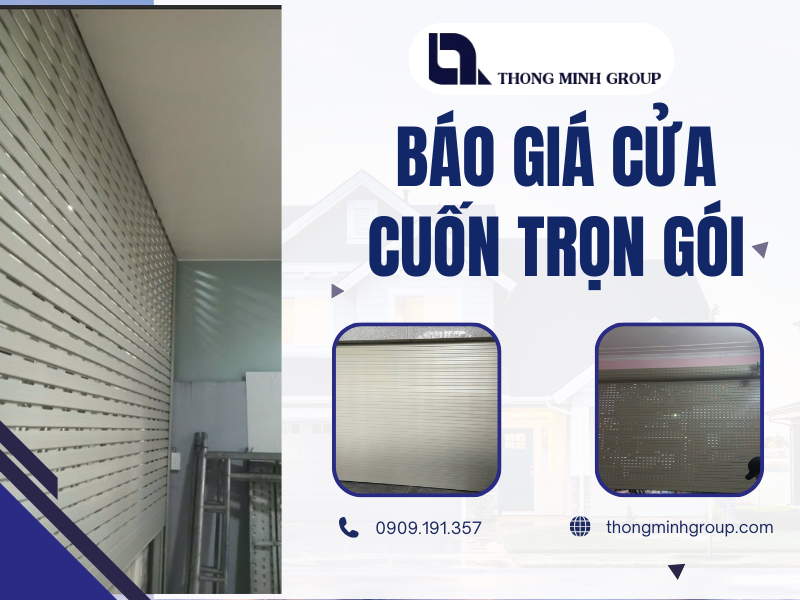 Giải pháp tối ưu và báo giá cửa cuốn trọn gói từ chuyên gia
