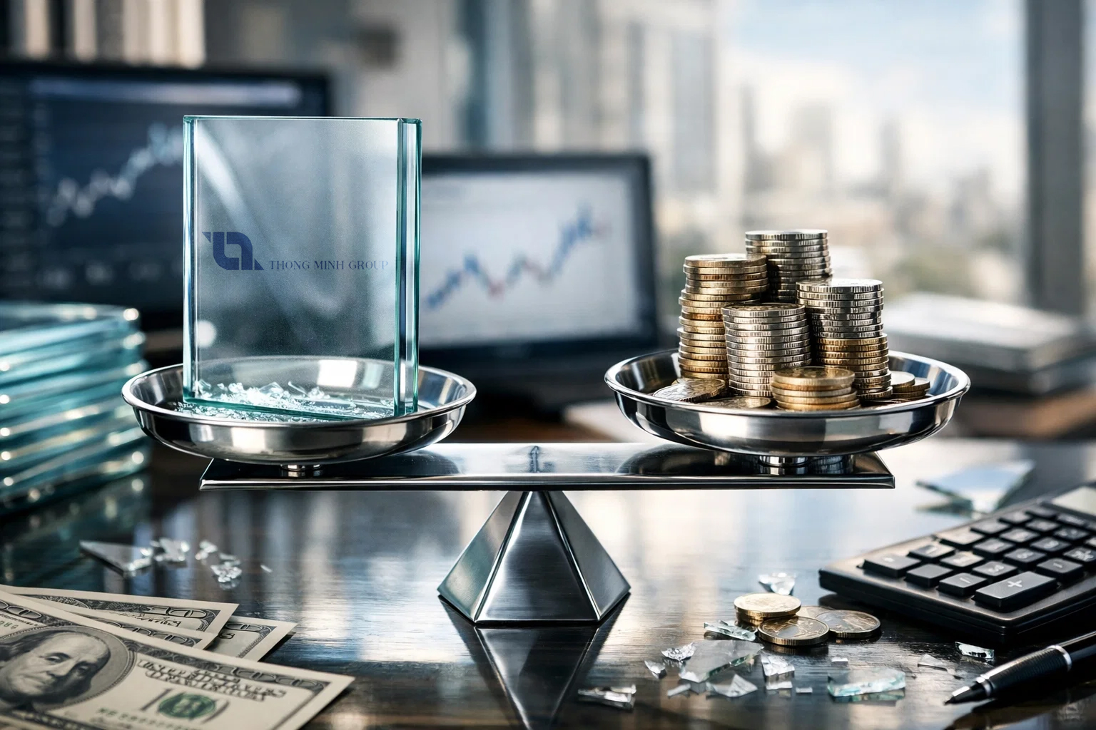 Kính cường lực giá bao nhiêu? Báo giá mới nhất & cách tính chi phí chi tiết 2026