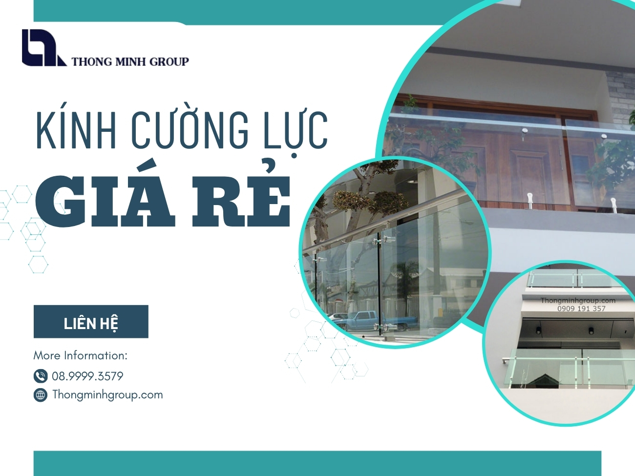 Kính cường lực giá rẻ – Giải pháp tối ưu từ Thông Minh Group