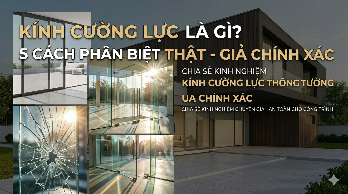 Kính Cường Lực Là Gì? Cách Phân Biệt Kính Cường Lực Thật - Giả Chính Xác 100%