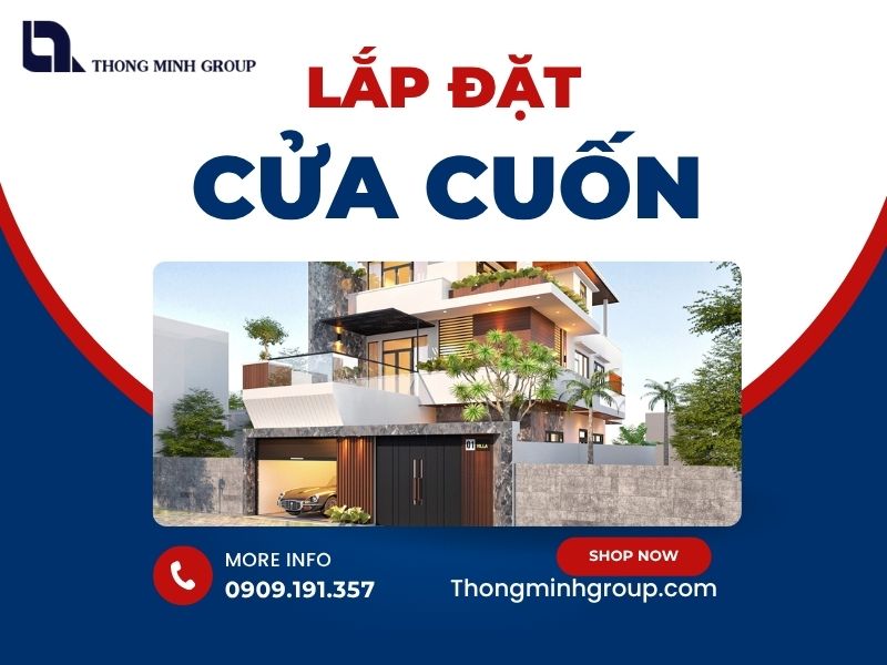 Lắp đặt cửa cuốn mới nhanh chóng chuyên nghiệp