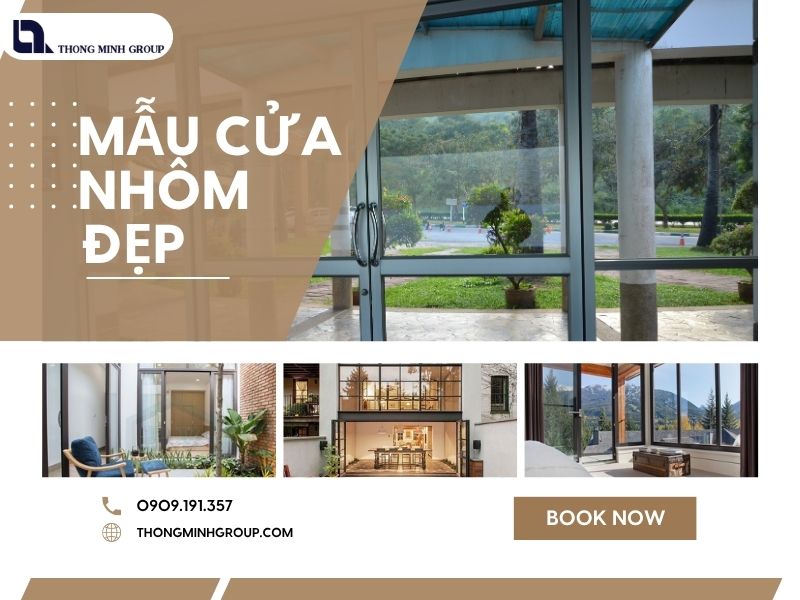 Mẫu cửa nhôm đẹp đang được ưa chuộng năm nay