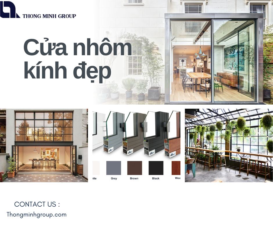 Mẫu Cửa Nhôm Kính Đẹp Khiến Ai Cũng Muốn Sở Hữu Ngay