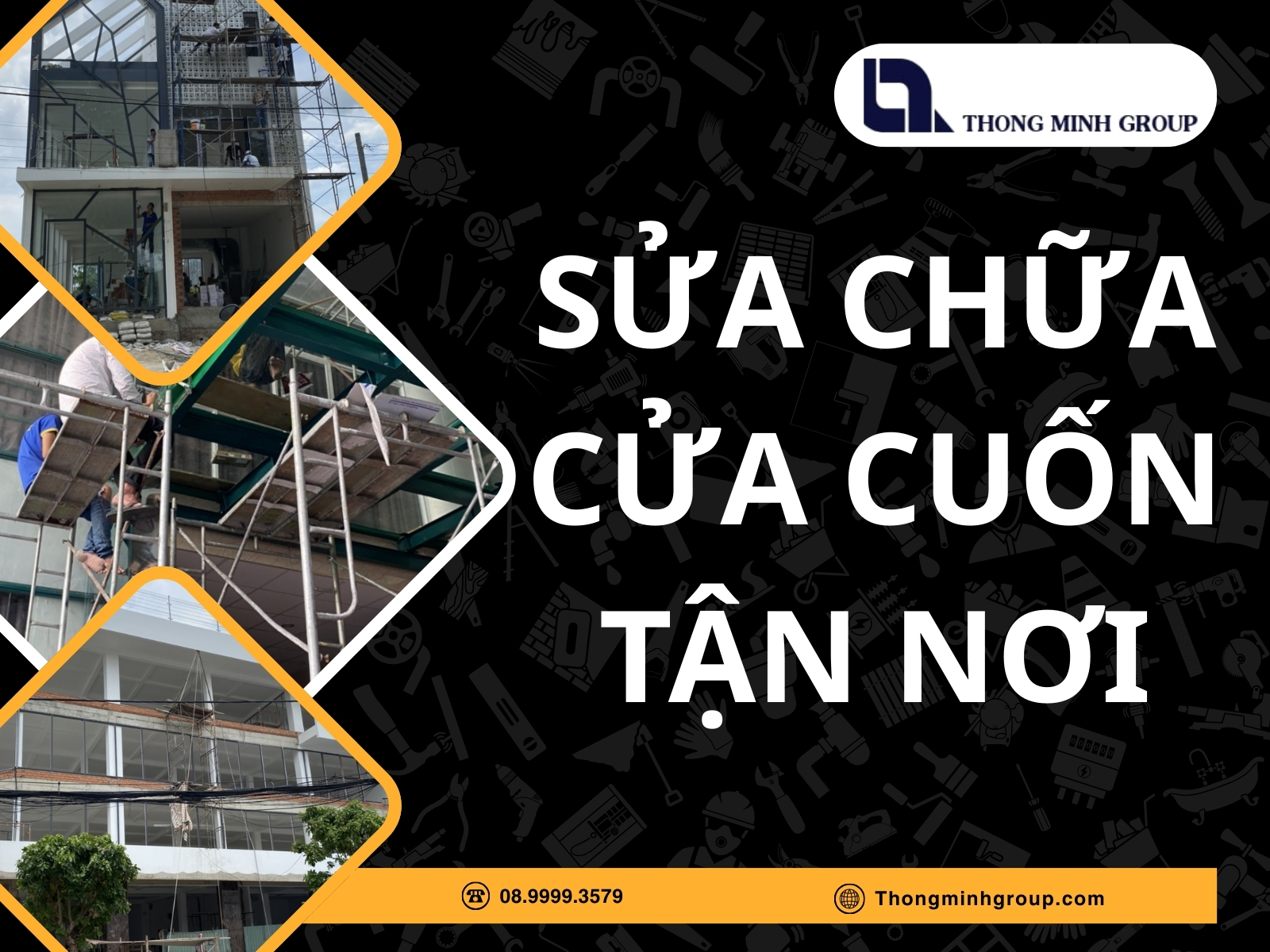 Sửa chữa cửa cuốn tận nơi cùng Thông Minh Group