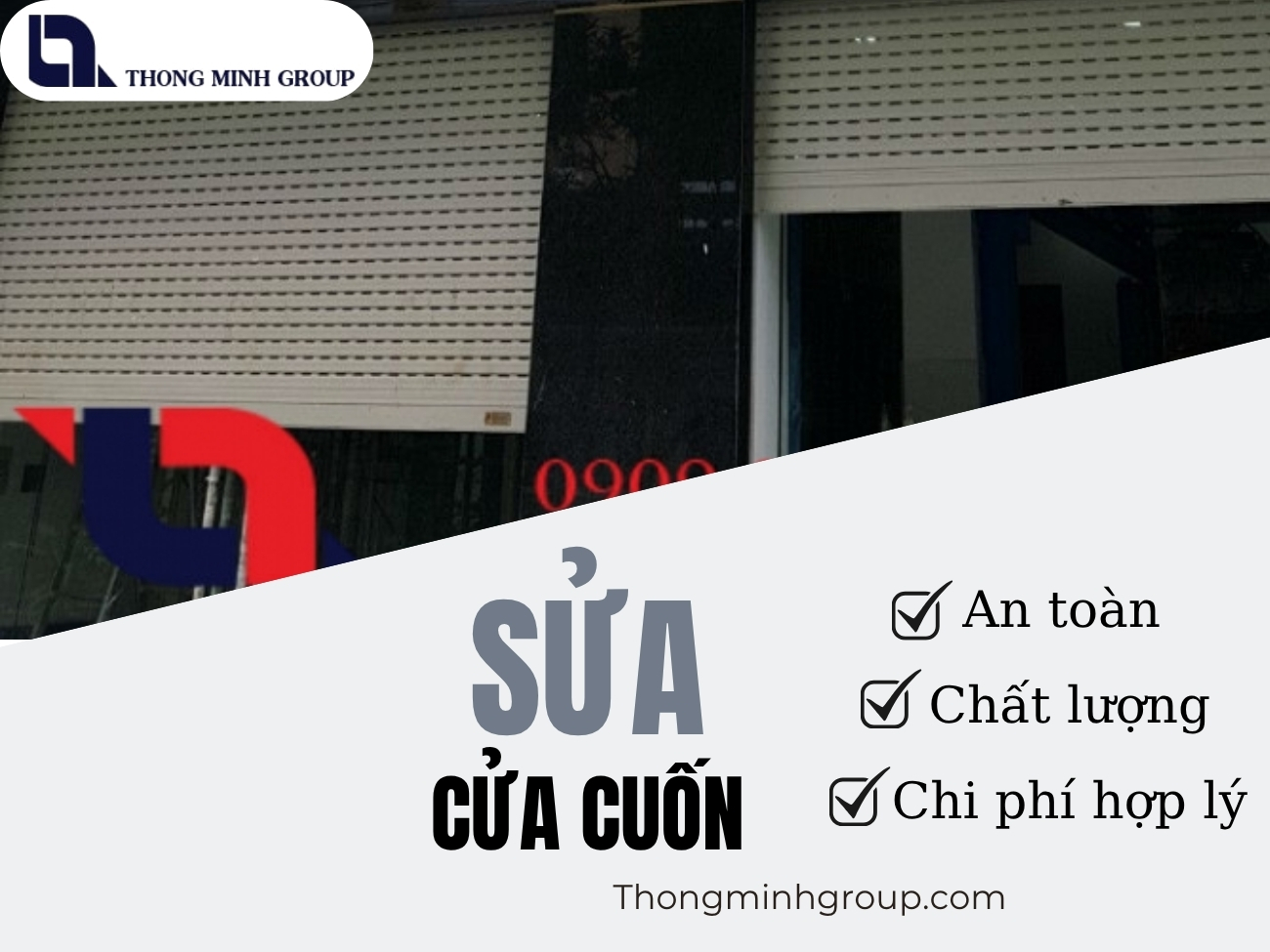 Sửa cửa cuốn HCM – Giải pháp an toàn, nhanh chóng và uy tín