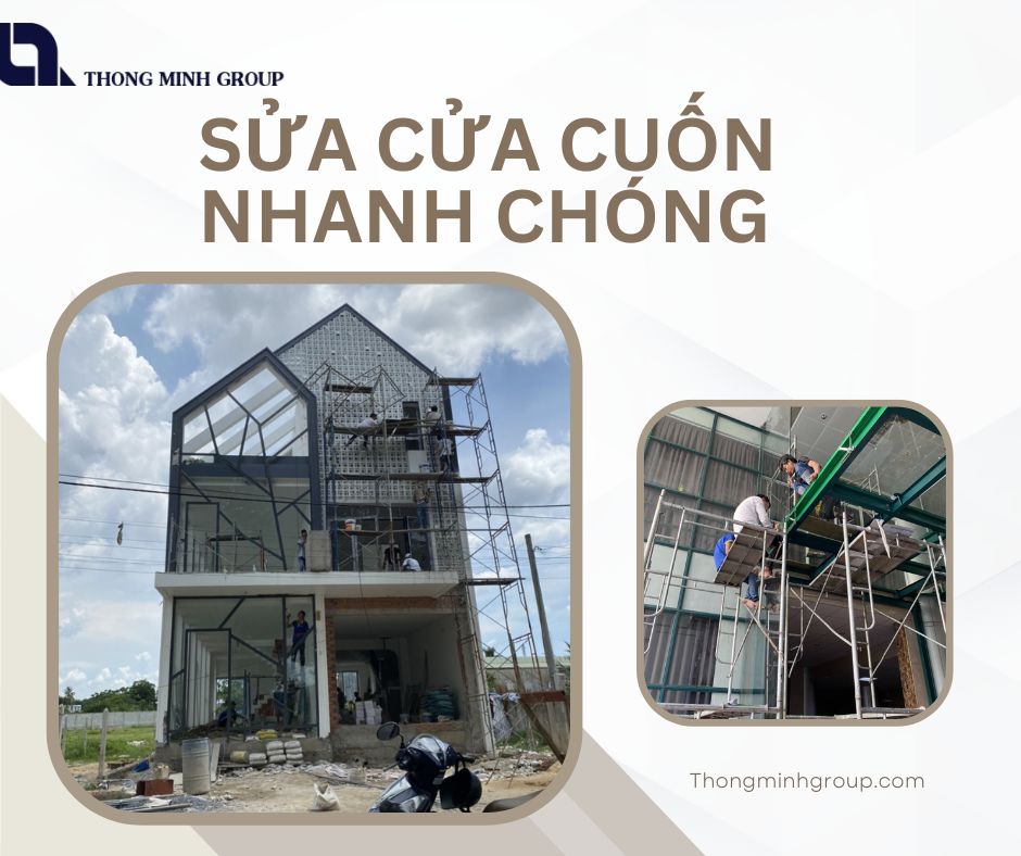 Sửa cửa cuốn nhanh chóng làm sao để tiết kiệm thời gian nhất