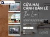 Cửa hai cánh bản lề Thái Lan – Giải pháp hiện đại từ Thông Minh Group