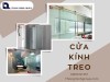 Cửa kính treo – Giải pháp hiện đại tối ưu không gian từ Thông Minh Group