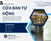 Cửa bán tự động – Giải pháp tiện nghi cho không gian hiện đại