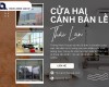 Cửa hai cánh bản lề Thái Lan – Giải pháp hiện đại từ Thông Minh Group