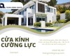 Cửa kính cường lực nâng tầm thẩm mỹ và tiện nghi