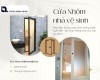 Cửa nhôm nhà vệ sinh liệu có chống nước tuyệt đối?
