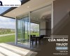 Cửa Nhôm Trượt Tiện Lợi Tiết Kiệm Diện Tích