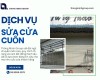 Dịch vụ sửa cửa cuốn Thông Minh Group uy tín và tối ưu cho mọi nhu cầu