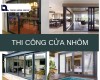 Thi công cửa nhôm chuyên nghiệp mang đến không gian hiện đại cùng Thông Minh Group