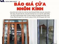 Báo giá cửa nhôm kính cập nhật mới nhất có điều gì bất ngờ?