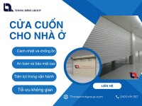Có nên dùng cửa cuốn cho nhà ở không
