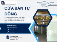 Cửa bán tự động – Giải pháp tiện nghi cho không gian hiện đại