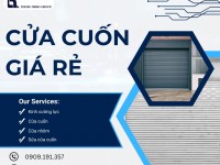 Cửa cuốn giá rẻ liệu có thật sự an toàn và bền bỉ