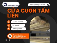 Cửa cuốn tấm liền an toàn và tiện lợi cho mọi công trình