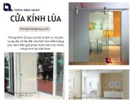 Cửa kính lùa – Giải pháp thẩm mỹ và tiết kiệm không gian hiện đại