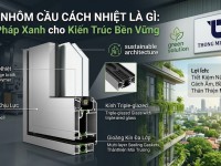 Cửa nhôm cầu cách nhiệt là gì: Giải pháp xanh cho kiến trúc bền vững