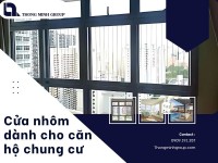 Cửa nhôm dành cho căn hộ chung cư có nên đầu tư không?