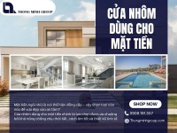 Cửa nhôm dùng cho mặt tiền có thật sự bền và an toàn?